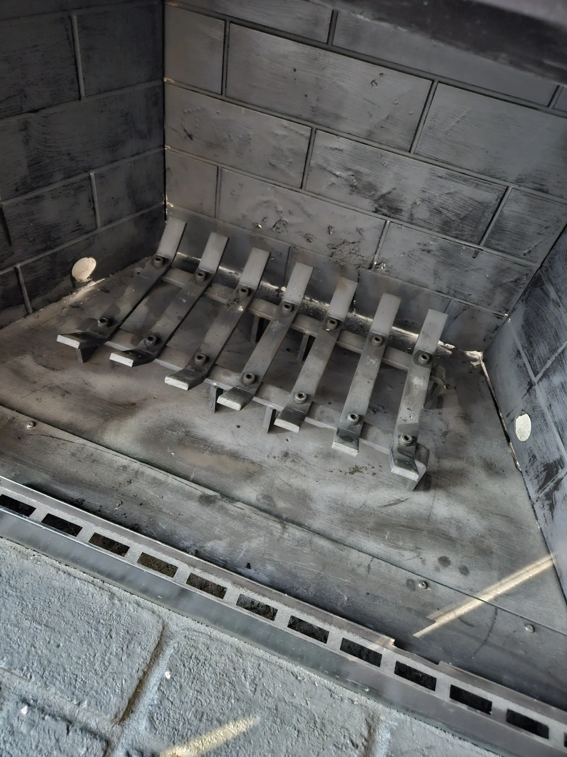 Clean chimney flue after professional sweep in San Jose