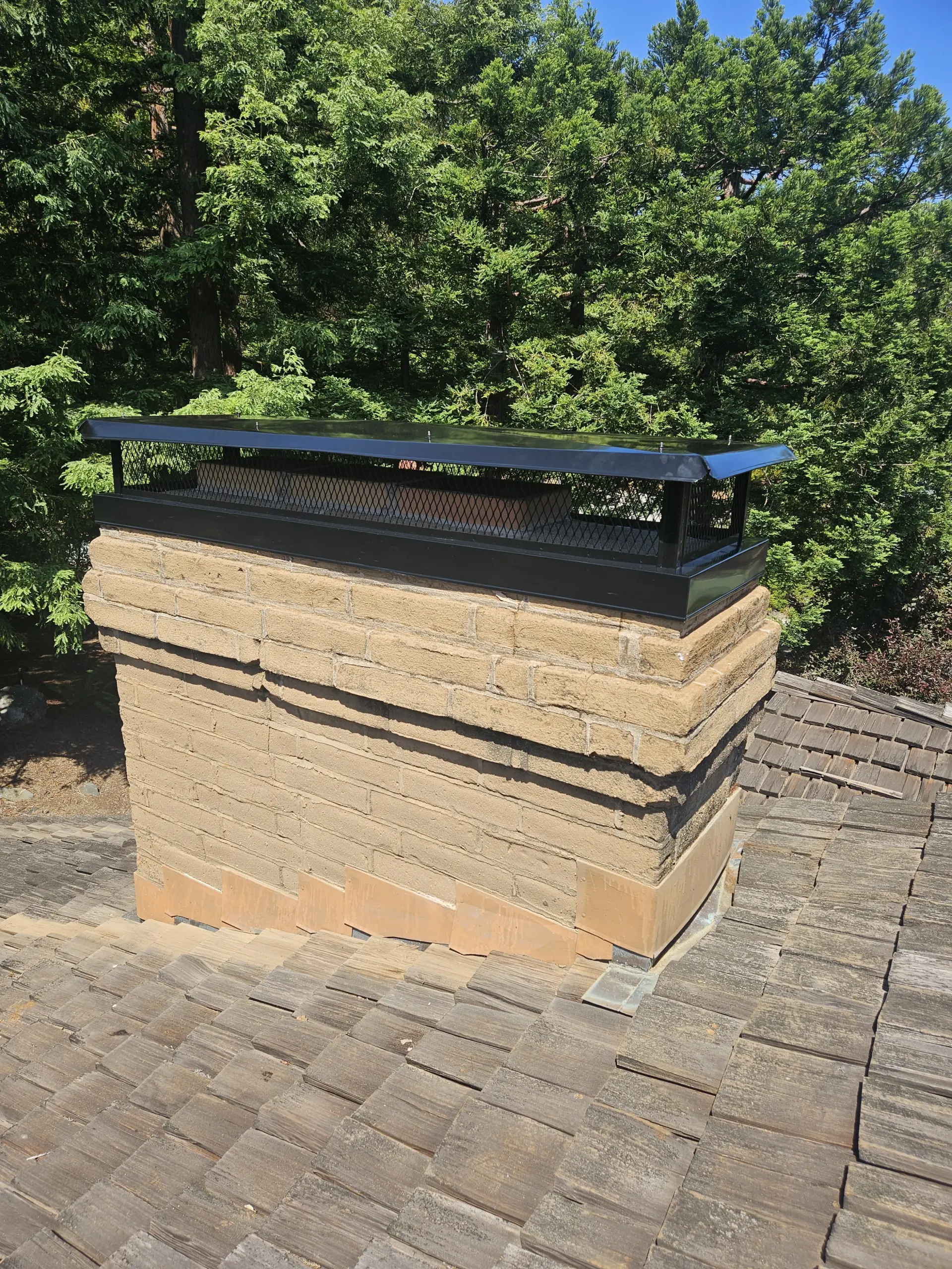 Custom stainless steel chimney cap